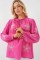 Uzun Kol Nakışlı Örme Bluz 951 - Pembe Uzun Kol Nakışlı Örme Bluz 951 - Pembe