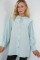 Bebe Yaka Uzun Tunik 5967 - Turkuaz Bebe Yaka Uzun Tunik 5967 - Turkuaz