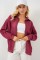 Uzun Oversize Gömlek 20320 - Bordo Uzun Oversize Gömlek 20320 - Bordo