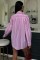 Çizgili Pembe Poplin Gömlek 3451 Çizgili Pembe Poplin Gömlek 3451
