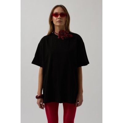 Sırt Baskılı Oversize T-Shirt Sırt Baskılı Oversize T-Shirt