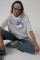 Sırt Ve Ön Baskılı Oversize T-Shirt Sırt Ve Ön Baskılı Oversize T-Shirt