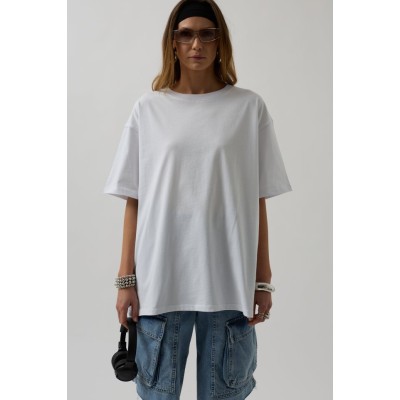 Etek Ucu Baskili Tshirt Etek Ucu Baskili Tshirt