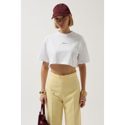 Baskılı Crop T-Shirt Baskılı Crop T-Shirt