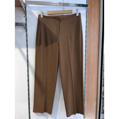 Poly Viscose Yüksek Bel Pervazli Pantolon Poly Viscose Yüksek Bel Pervazli Pantolon