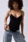 Önü Büzgülü Askılı Bodysuit Önü Büzgülü Askılı Bodysuit