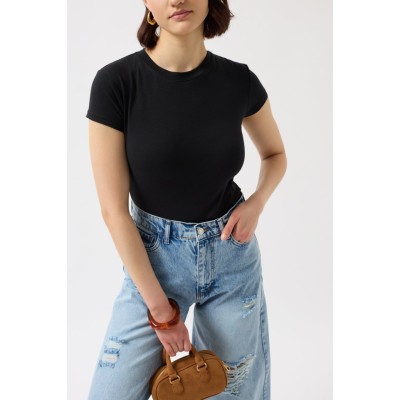 Likralı Basic T-Shirt Likralı Basic T-Shirt