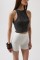 Yıkamalı Halter Yaka Crop Bluz Yıkamalı Halter Yaka Crop Bluz