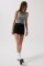 Yıkamalı Halter Yaka Crop Bluz Yıkamalı Halter Yaka Crop Bluz