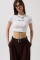 Nepo Baskılı Crop T-Shirt Nepo Baskılı Crop T-Shirt