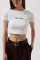 Nepo Baskılı Crop T-Shirt Nepo Baskılı Crop T-Shirt