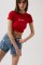 Nepo Baskılı Crop T-Shirt Nepo Baskılı Crop T-Shirt