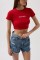 Nepo Baskılı Crop T-Shirt Nepo Baskılı Crop T-Shirt