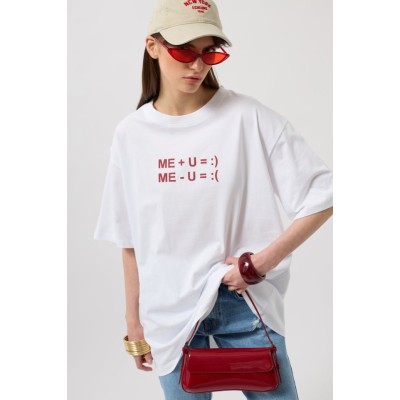 Kabartma Baskılı T-Shirt Kabartma Baskılı T-Shirt