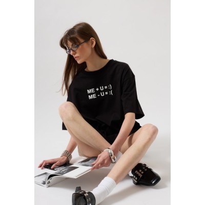 Kabartma Baskılı T-Shirt Kabartma Baskılı T-Shirt