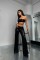 Payetli Wide Leg Pantolon Payetli Wide Leg Pantolon