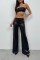Payetli Wide Leg Pantolon Payetli Wide Leg Pantolon