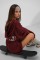 Beli Lastikli Fermuarlı Sweatshirt Beli Lastikli Fermuarlı Sweatshirt