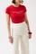 Thanks God Baskılı Likralı Crop T-Shirt Thanks God Baskılı Likralı Crop T-Shirt