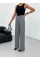 Yüksek Bel Straight Fit Palazzo Pantolon Yüksek Bel Straight Fit Palazzo Pantolon