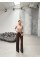 Yüksek Bel Straight Fit Palazzo Pantolon Yüksek Bel Straight Fit Palazzo Pantolon