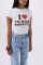 Nakış Detay Baskılı Crop T-Shirt Nakış Detay Baskılı Crop T-Shirt
