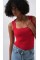 Kare Yaka Kalın Askılı Bodysuit Kare Yaka Kalın Askılı Bodysuit