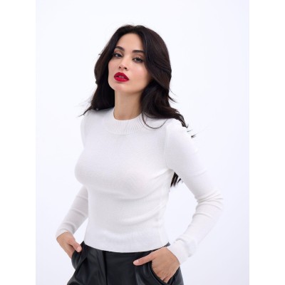 42201 TRİKO BASİC KAZAK-EKRU 42201 TRİKO BASİC KAZAK-EKRU