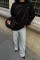 Gümüş Taşlı Sweatshirt 8052 Gümüş Taşlı Sweatshirt 8052