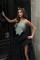 Audrey Fıfrlı Yırtmaç Detay Etek 4037 Audrey Fıfrlı Yırtmaç Detay Etek 4037