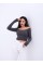 42241 TRİKO KAYIK YAKA CROP-ANTRASİT 42241 TRİKO KAYIK YAKA CROP-ANTRASİT