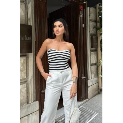 Mathilde Straplez Crop Top 3271-01 Mathilde Straplez Crop Top 3271-01