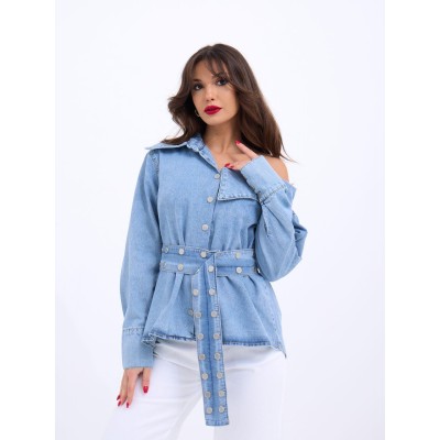 7308 KOT GÖMLEK-MAVİ 7308 KOT GÖMLEK-MAVİ