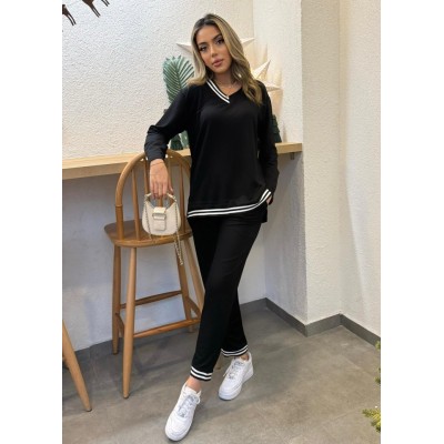 Kadın Yeni Sezon Uzun Kollu Ribana Detay Ikili Takım Kadın Yeni Sezon Uzun Kollu Ribana Detay Ikili Takım