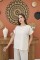 Bej T-Shirt Ve Pantolon Takım Bej T-Shirt Ve Pantolon Takım