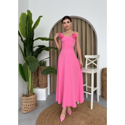 Matilda Gül İp Askılı Elbise Matilda Gül İp Askılı Elbise
