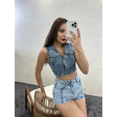 6317 KOT BLUZ-MAVİ 6317 KOT BLUZ-MAVİ