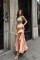 Audrey Fıfrlı Yırtmaç Detay Etek 4037 Audrey Fıfrlı Yırtmaç Detay Etek 4037