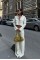 Nancy Kruveze Yaka Crop Takım 9954 - 25 Nancy Kruveze Yaka Crop Takım 9954 - 25