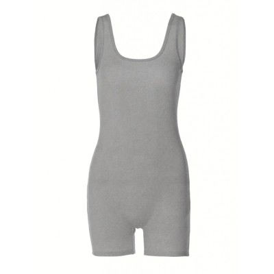 Kadın Kalın Askılı Bodycon Tulum Kadın Kalın Askılı Bodycon Tulum