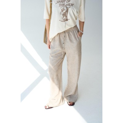 Dokuma Pantolon - Camel Dokuma Pantolon - Camel