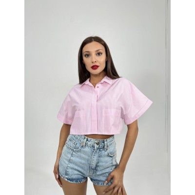 6882 BLUZ-PEMBE ÇİZGİLİ 6882 BLUZ-PEMBE ÇİZGİLİ