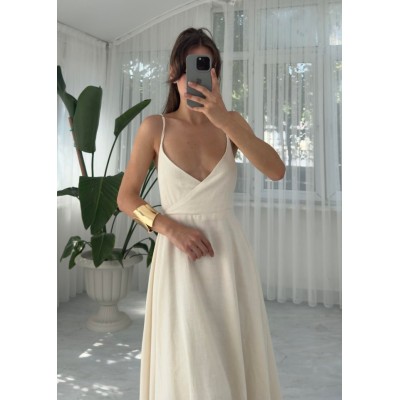 7073 ELBİSE-BEJ 7073 ELBİSE-BEJ