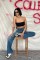 Mavi Yüksek Bel Ve Geniş Paça Jeans Pantolon Mavi Yüksek Bel Ve Geniş Paça Jeans Pantolon