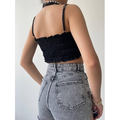Elix Askılı Büstiyer Crop Elix Askılı Büstiyer Crop