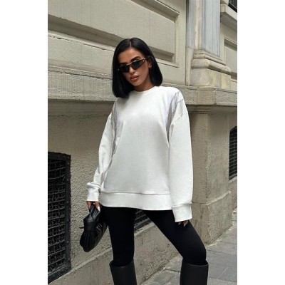 Angelina Metalize Sarkaçlı Sweatshirt 8048 -08 Angelina Metalize Sarkaçlı Sweatshirt 8048 -08