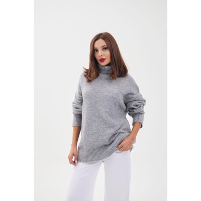 43151 TRİKO BALIKÇI SALAŞ KAZAK-GRİ 43151 TRİKO BALIKÇI SALAŞ KAZAK-GRİ