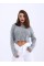 43191 TRİKO CROP KAZAK-GRİ 43191 TRİKO CROP KAZAK-GRİ