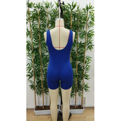 Kadın Kare Yaka Sırt Dekolte Detay Dalgıç Bodycon Mini Tulum Kadın Kare Yaka Sırt Dekolte Detay Dalgıç Bodycon Mini Tulum