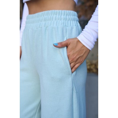 Düz Lastikli Eşofman - Mint Yeşili Düz Lastikli Eşofman - Mint Yeşili